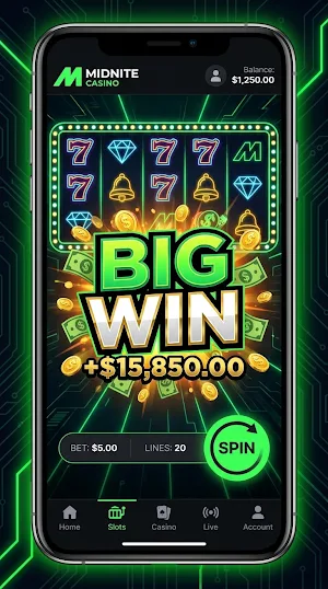 Midnite Casino Screenshot 0