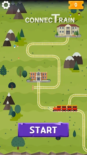 Connect Train - Color Line Puzzle Screenshot 0