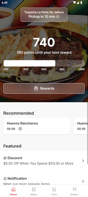 Taqueria La Perla De Jalisco Screenshot 0