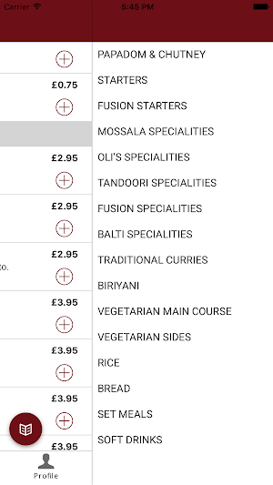 Surma Takeaway Screenshot 1