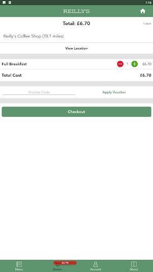 Reilly's Coffee Shop Screenshot 3