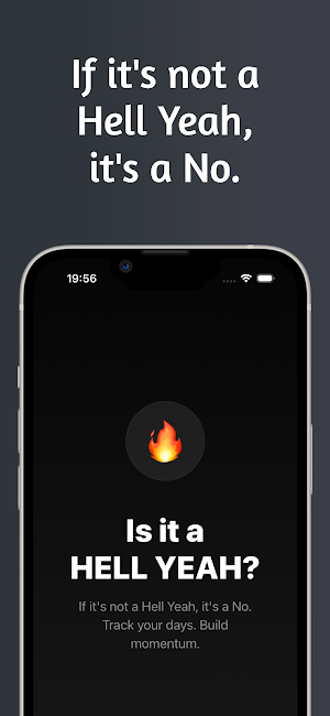 Hell Yeah Or Not: Log Your Day Screenshot 0