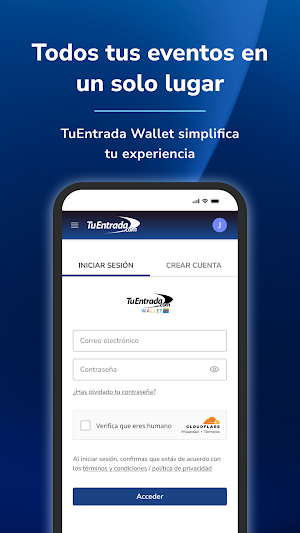 TuEntrada Wallet Screenshot 1