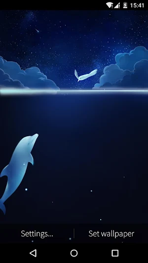 Fish&Bird Love Live Wallpaper Screenshot 3