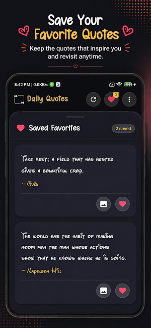 Daily Quotes (Motivation) Screenshot 2