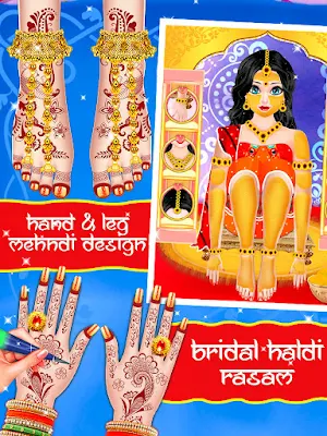 Indian Doll Wedding Salon Screenshot 1