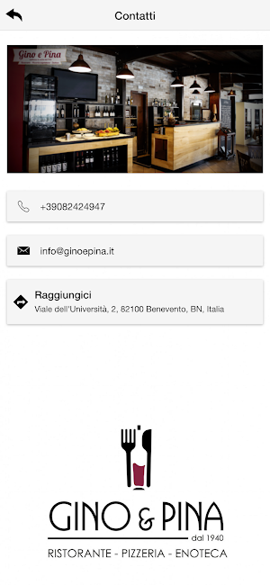 Ristorante Gino & Pina Screenshot 1