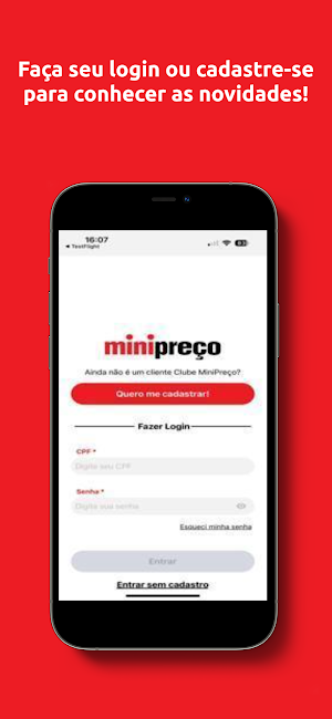 Clube MiniPreço Screenshot 1