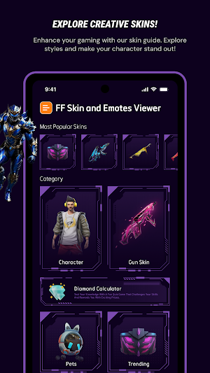 FF Skin and Emotes Viewer Screenshot 0