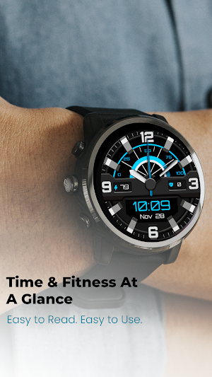 YSR Sport Hybrid Watch Face Screenshot 2