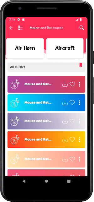 Mouse and Rat sounds Screenshot 1