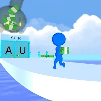Guess the letter runner