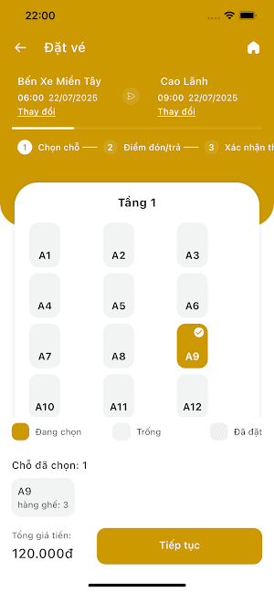 Nhà xe Kim Cương Screenshot 2