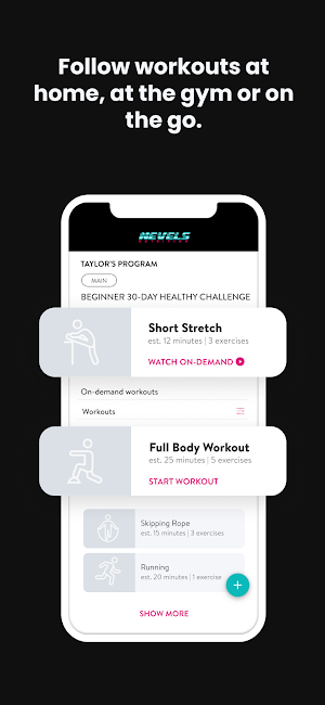 Nevels Nutrition Screenshot 2