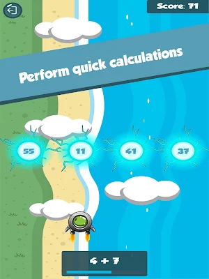 Brain Drain: a quick math game Screenshot 3