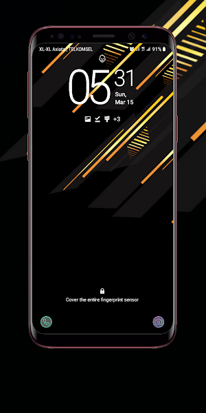 Gold And Black Wallpaper Screenshot 1