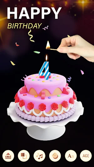 Cake Maker: Virtual Happy Bday Screenshot 1