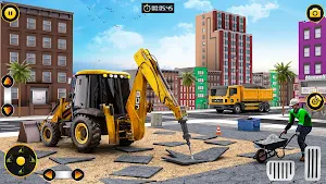 Modern Road Construction Games Screenshot 3