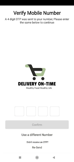 Delivery On-Time Screenshot 2