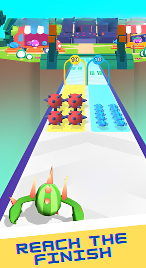 Monster Merge Clash Run Screenshot 2
