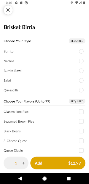 Qdoba Colby Screenshot 3