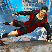 Parkour Runner Simulator 3d: Rooftop Backflip Game