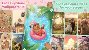 Cute Capybara Wallpapers 4K Screenshot 0