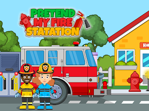 Pretend my Fire Station: Town Firefighter Life Screenshot 0