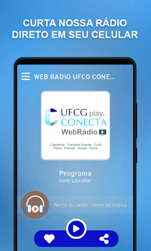 Web Rádio UFCG Conecta Screenshot 1