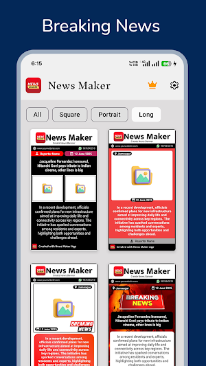 News Maker - Banner Maker Screenshot 3