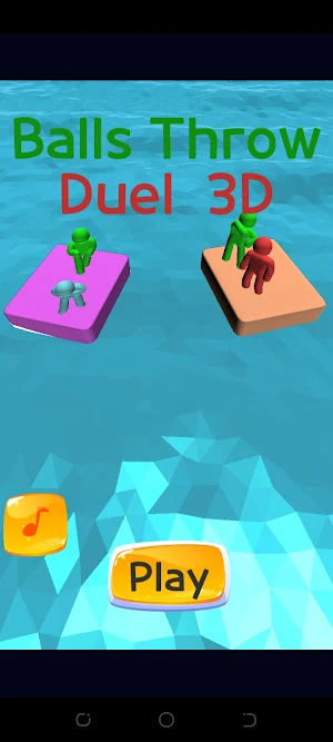 BALLS THROW DUEL 3D Screenshot 2