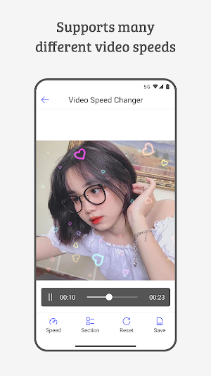 Video Speed Changer (Fast And Slow Video Motion) Screenshot 1