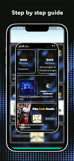 Emergent AI vibe-coding Guia Screenshot 3
