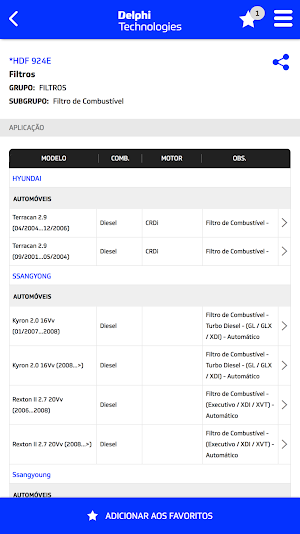 Delphi - Catálogo Screenshot 3