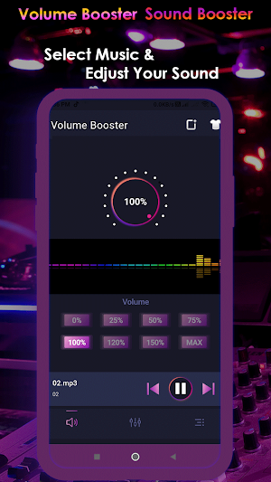 Volume Booster - Sound Booster Screenshot 1