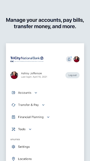 Tri City National Bank Screenshot 3
