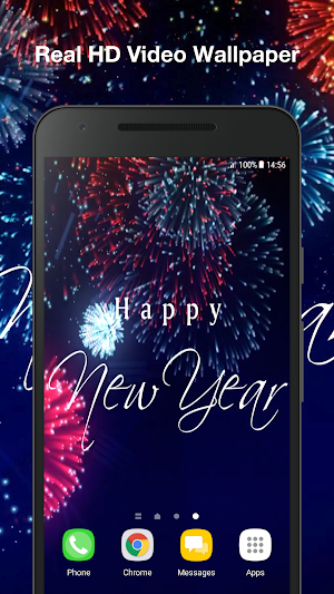 Firework 3d Live Wallpaper Pro Screenshot 2