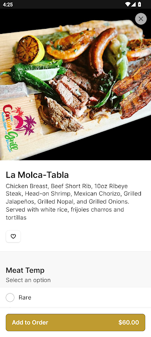 Amigos Mexican Grill Screenshot 2
