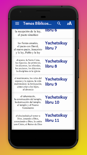 Bible studies Margos-Yarowilca-Lauricocha Quechua Screenshot 3