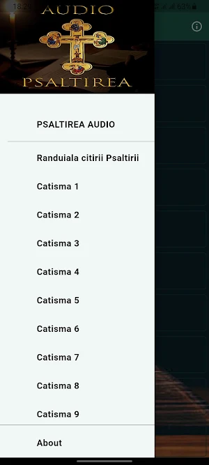 Psaltirea lui David Audio Screenshot 1