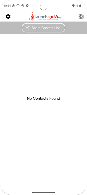 Launchsquid Contact Scan Screenshot 2