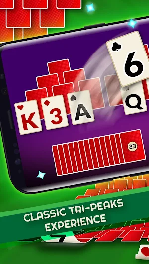 Tripeaks - Offline Free Solitaire Games Screenshot 0