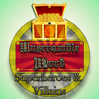 Superheroes: Unscramble Word