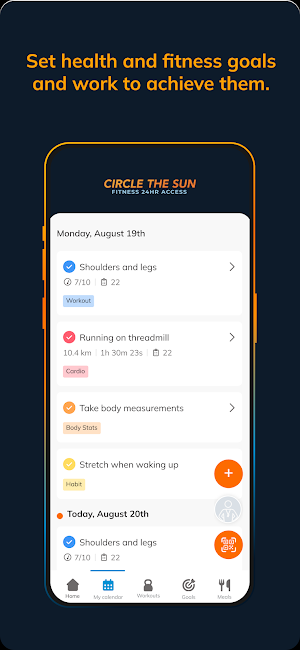 Circle Fitness Go Screenshot 3