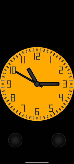 Analog clock vpna Screenshot 0