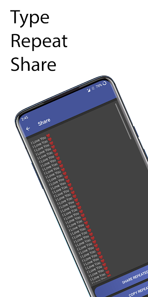 Text Repeater Screenshot 0