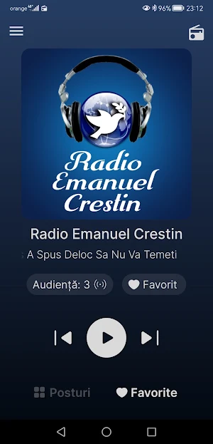 Radio Emanuel Crestin Screenshot 3