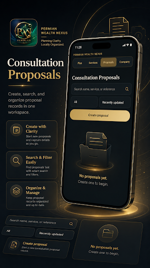 Permian Wealth Nexus Screenshot 2