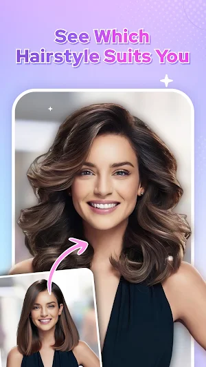 Hair Style Hair Color Makeover Screenshot 1