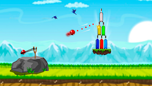 Bottle Knock Sort Color Game Screenshot 3